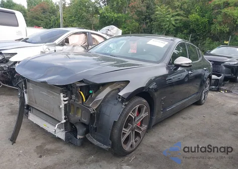 2019 Kia Stinger Gt2 из США, поврежденный, VIN KNAE55LC5K6054532